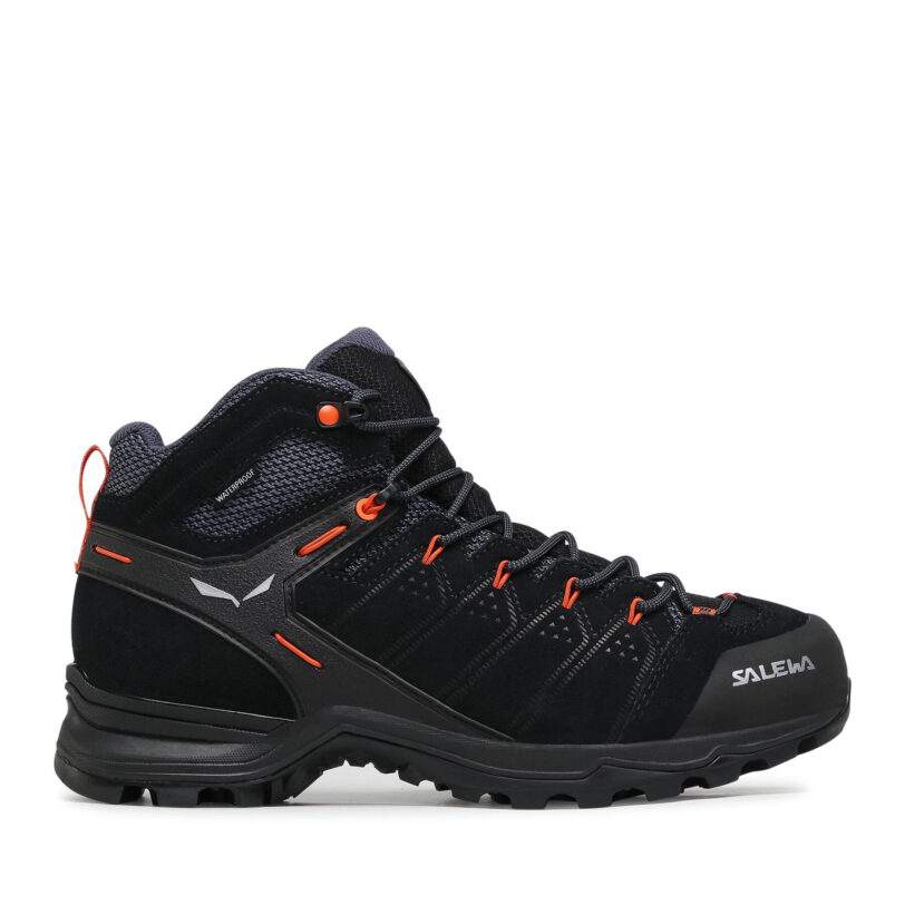 Туристически Salewa Ms Alp Mate Mid Wp 61384-0996 Черен цвят на ниска цена