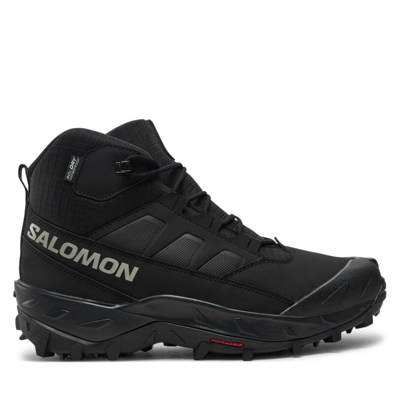 Туристически Salomon Crosstrak Waterproof L47570200 Черен цвят на ниска цена