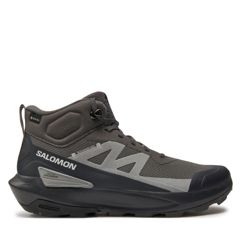 Туристически Salomon Elixir Activ Mid Gore-Tex L47456800 Сив цвят на ниска цена
