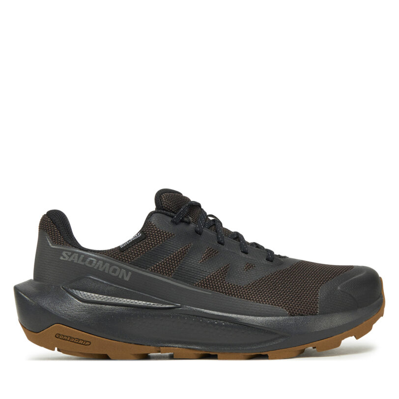 Туристически Salomon Elixir Tour Waterproof L47576700 Черен цвят на ниска цена