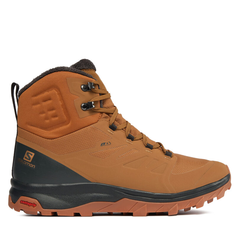 Туристически Salomon Outblast Thinsulate™ Climasalomon™ Waterproof L47382500 Кафяв цвят на ниска цена
