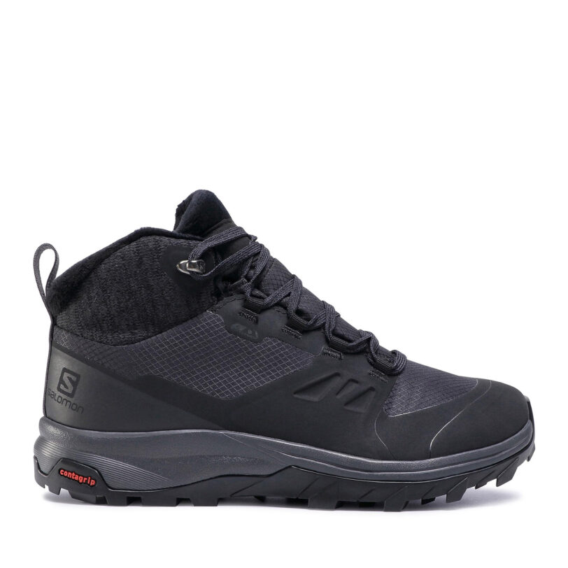 Туристически Salomon Outsnap Cswp W 411101 20 V0 Черен цвят на ниска цена