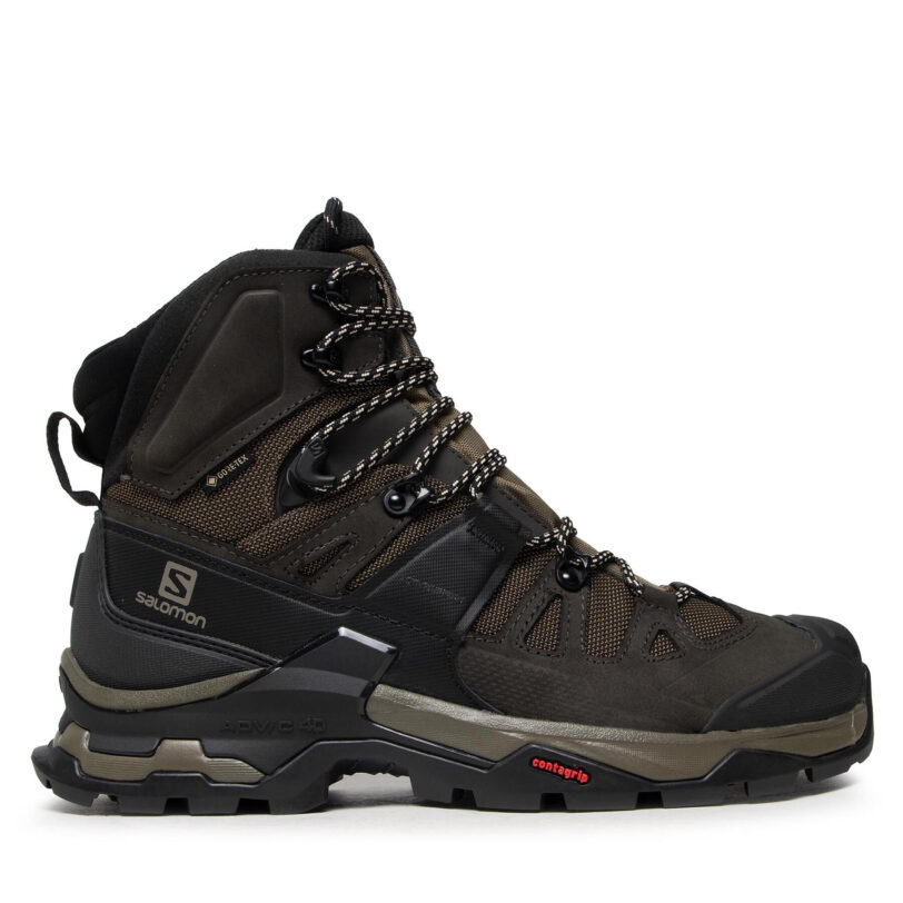 Туристически Salomon Quest 4 Gtx GORE-TEX 412925 27 V0 Зелен цвят на ниска цена