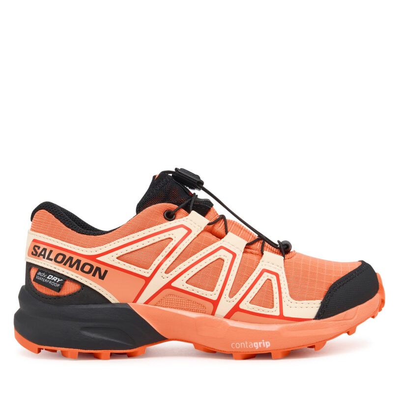 Туристически Salomon Speedcross Waterproof L47733600 Оранжев цвят на ниска цена