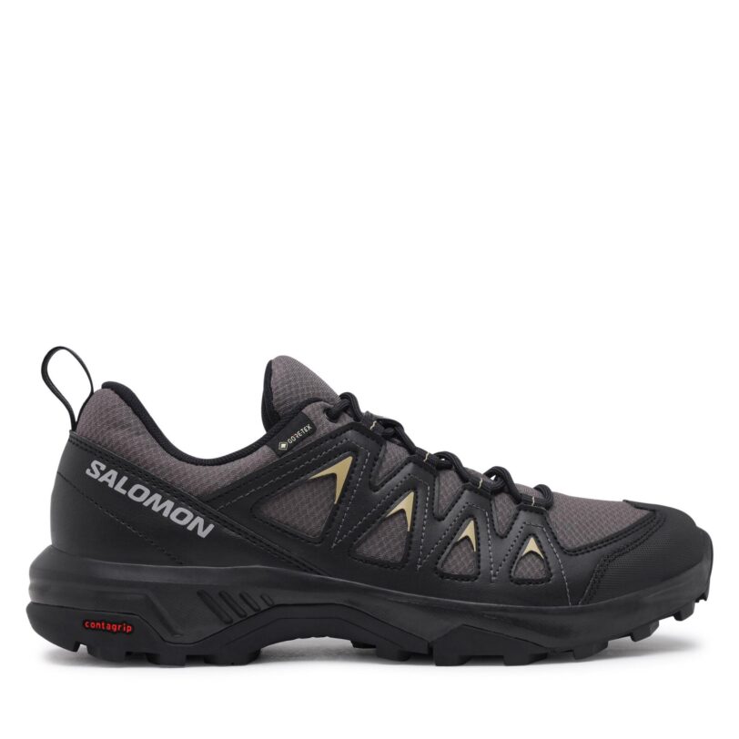 Туристически Salomon X Braze GORE-TEX L47180500 Сив цвят на ниска цена