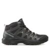 Туристически Salomon X Braze Mid GORE-TEX L47174800 Черен цвят на ниска цена