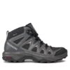 Туристически Salomon X Braze Mid GORE-TEX L47181200 Черен цвят на ниска цена