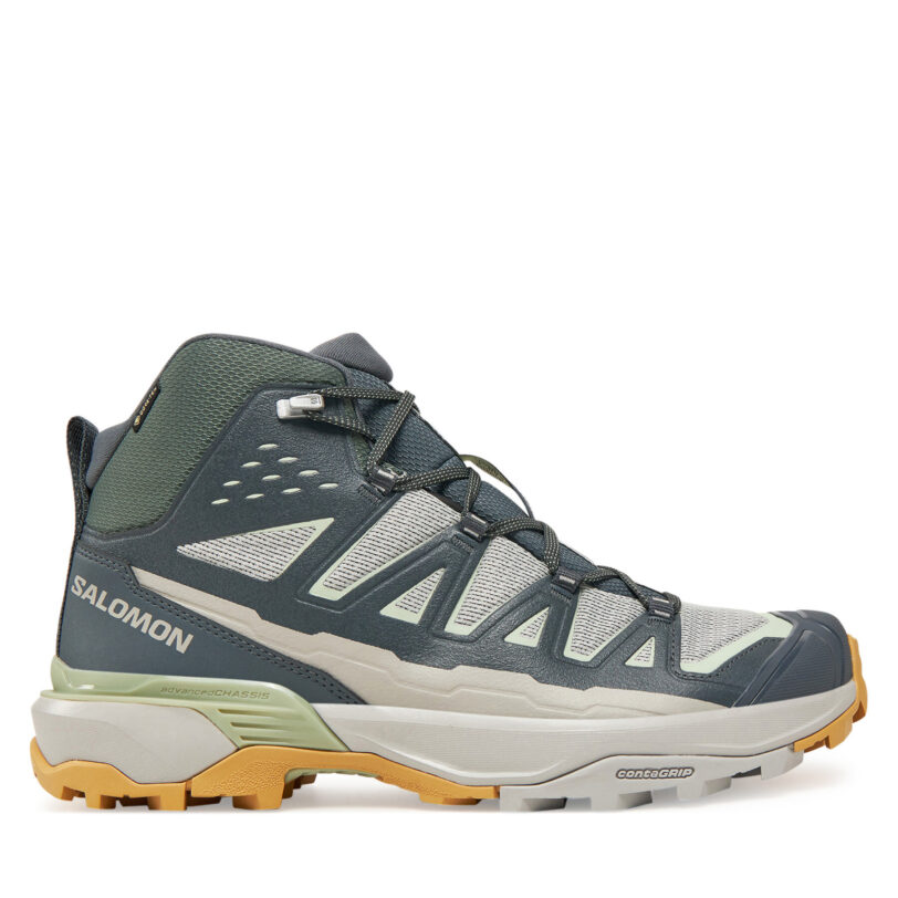 Туристически Salomon X Ultra 360 Edge Mid Gore-Tex L47816000 Сив цвят на ниска цена