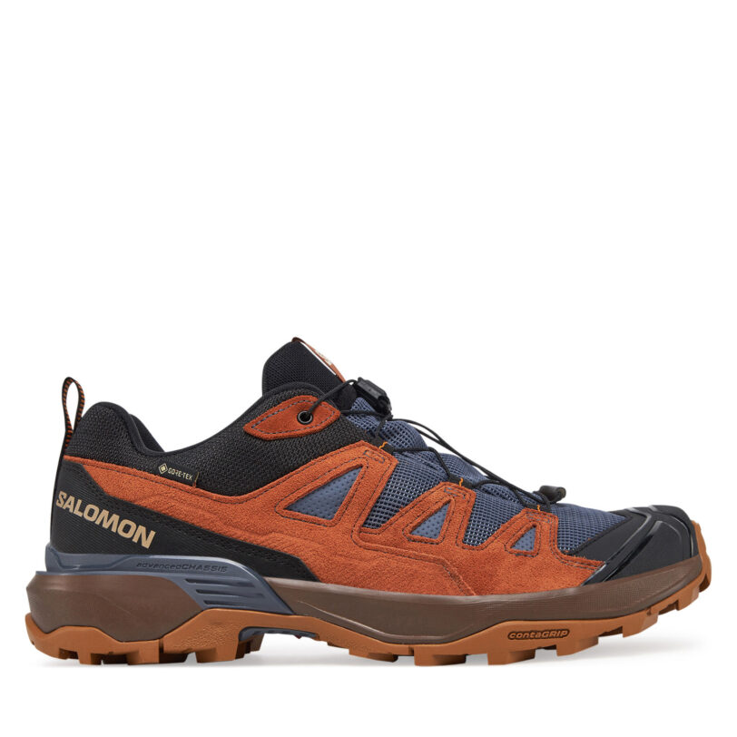 Туристически Salomon X Ultra 360 Leather Gore-Tex L47684900 Син цвят на ниска цена