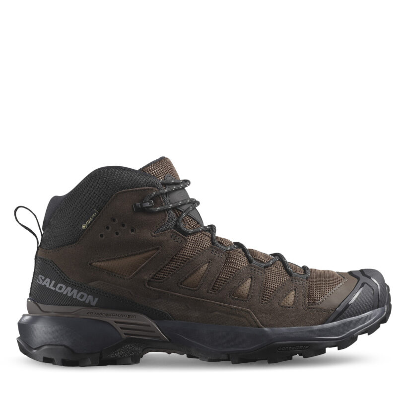 Туристически Salomon X Ultra 360 Leather Mid Gore-Tex L47570900 Кафяв цвят на ниска цена