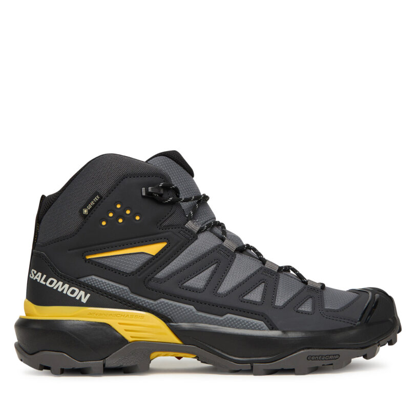 Туристически Salomon X Ultra 360 Mid Gore-Tex L47742600 Сив цвят на ниска цена