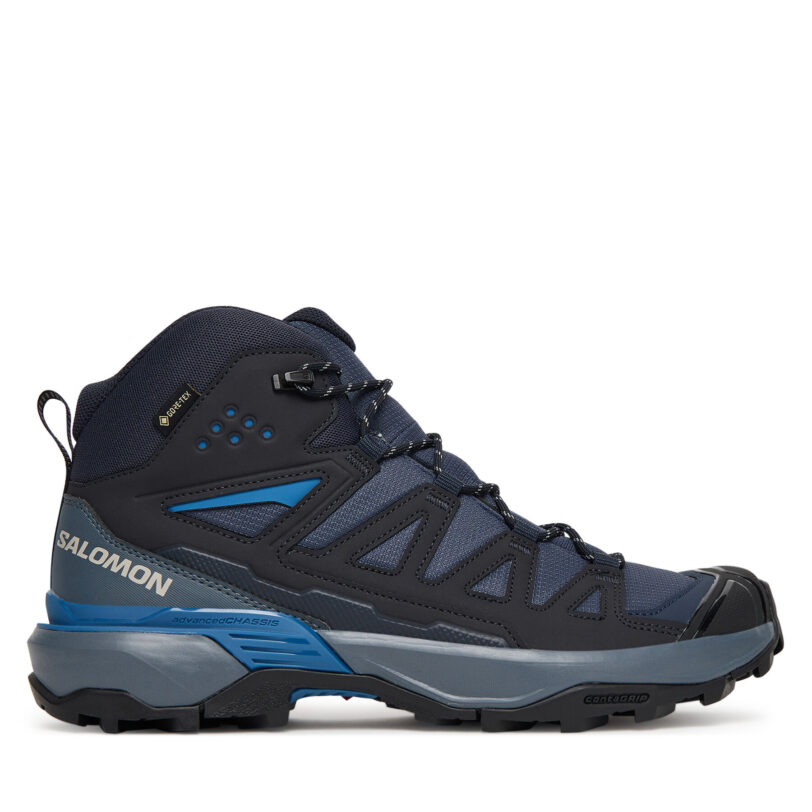 Туристически Salomon X Ultra 360 Mid Gore-Tex L47864800 Тъмносин цвят на ниска цена