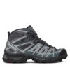 Туристически Salomon X Ultra Pioneer Mid GORE-TEX L47170500 Сив цвят на ниска цена