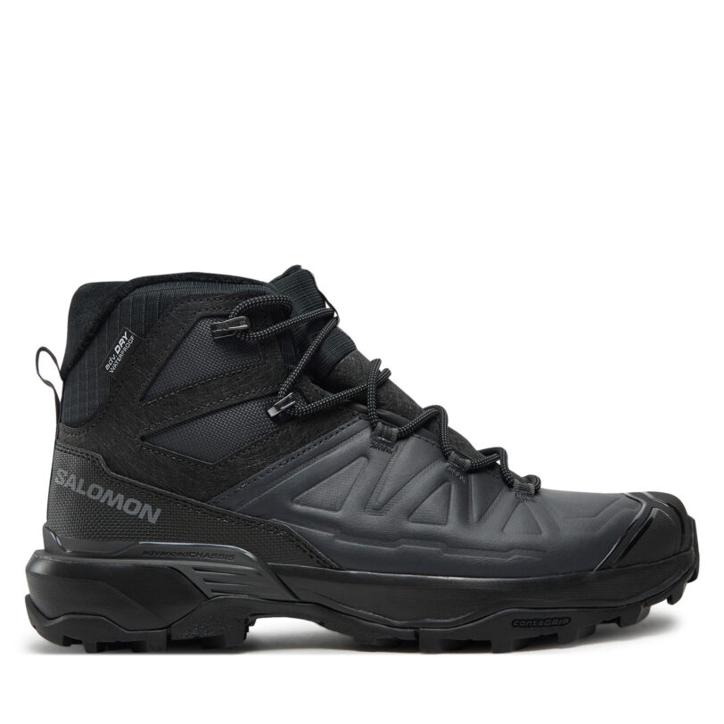 Туристически Salomon X Ultra Snowpilot Waterproof L47585600 Черен цвят на ниска цена