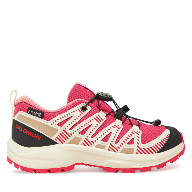 Туристически Salomon Xa Pro V8 Waterproof L47729500 Червен цвят на ниска цена