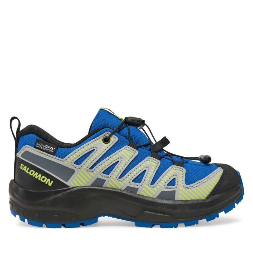 Туристически Salomon Xa Pro V8 Waterproof L47729600 Син цвят на ниска цена