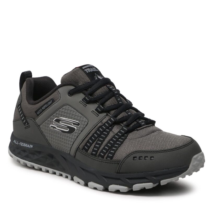 Туристически Skechers Escape Plan 51591/CCBK Сив цвят на ниска цена