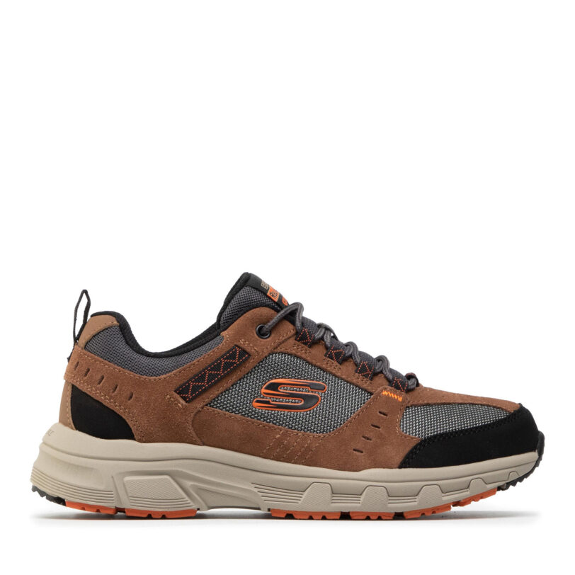 Туристически Skechers Oak Canyon 51893/BRBK Кафяв цвят на ниска цена