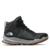 Туристически The North Face Vectiv Fastpack Mid Futurelight NF0A5JCXMN81 Черен цвят на ниска цена