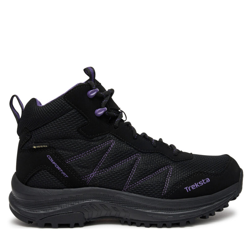 Туристически Treksta Grimsta Gtx Mid W GORE-TEX 224011061-870 Черен цвят на ниска цена