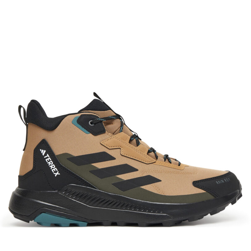 Туристически adidas Terrex Anylander Mid Rain.Rdy JQ9963 Кафяв цвят на ниска цена
