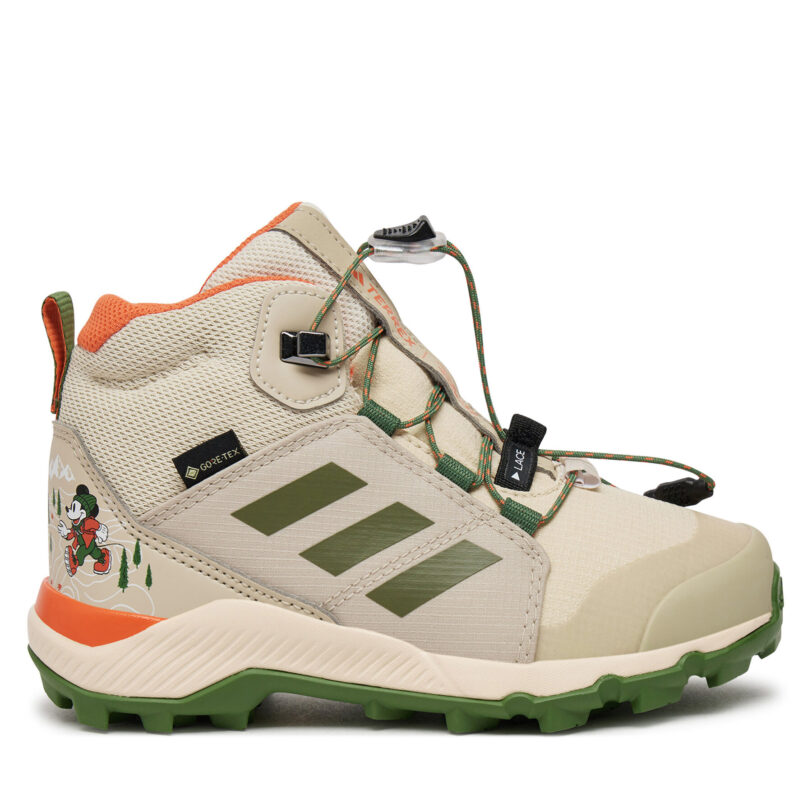 Туристически adidas Terrex Disney Mid GORE-TEX ID3452 Бежов цвят на ниска цена