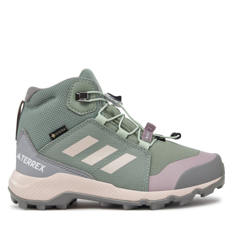 Туристически adidas Terrex Mid GORE-TEX JI1356 Зелен цвят на ниска цена