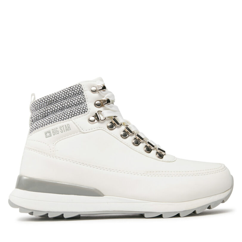 Туристически oбувки Big Star Shoes MM274675 Бял цвят на ниска цена