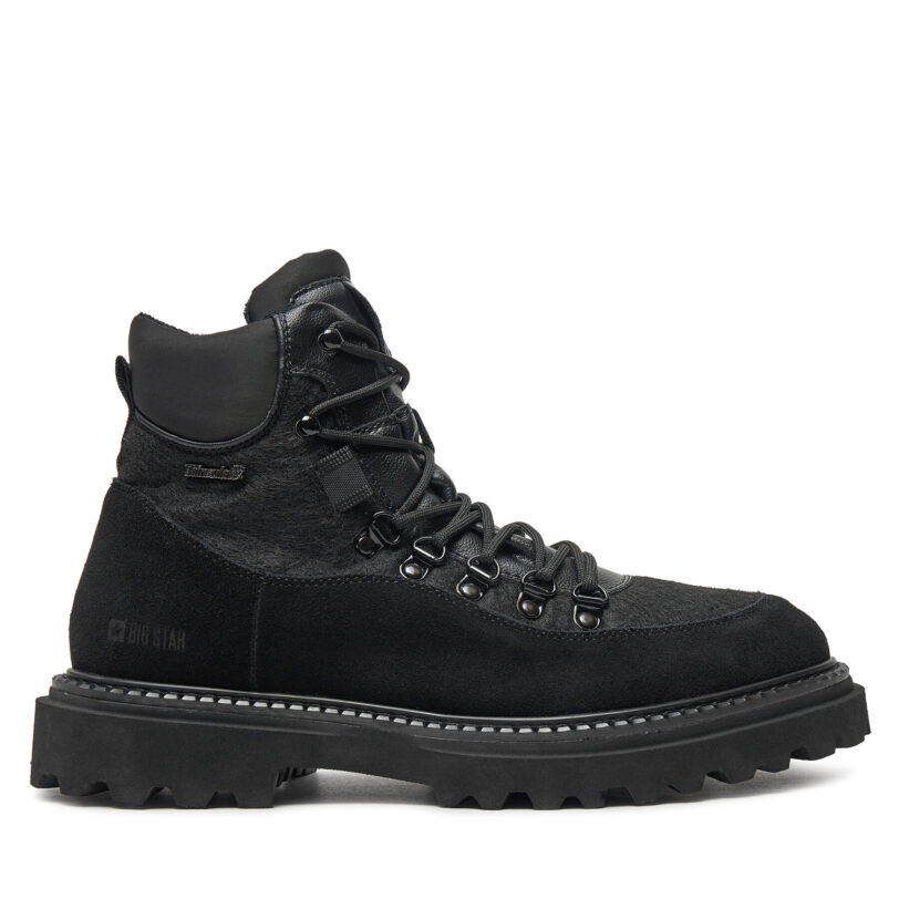 Туристически oбувки Big Star Shoes OO174175 Черен цвят на ниска цена