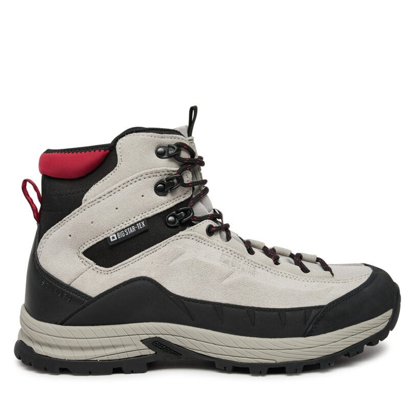 Туристически oбувки Big Star Shoes OO174454 Сив цвят на ниска цена