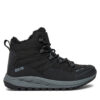 Туристически oбувки Big Star Shoes OO274899 Черен цвят на ниска цена