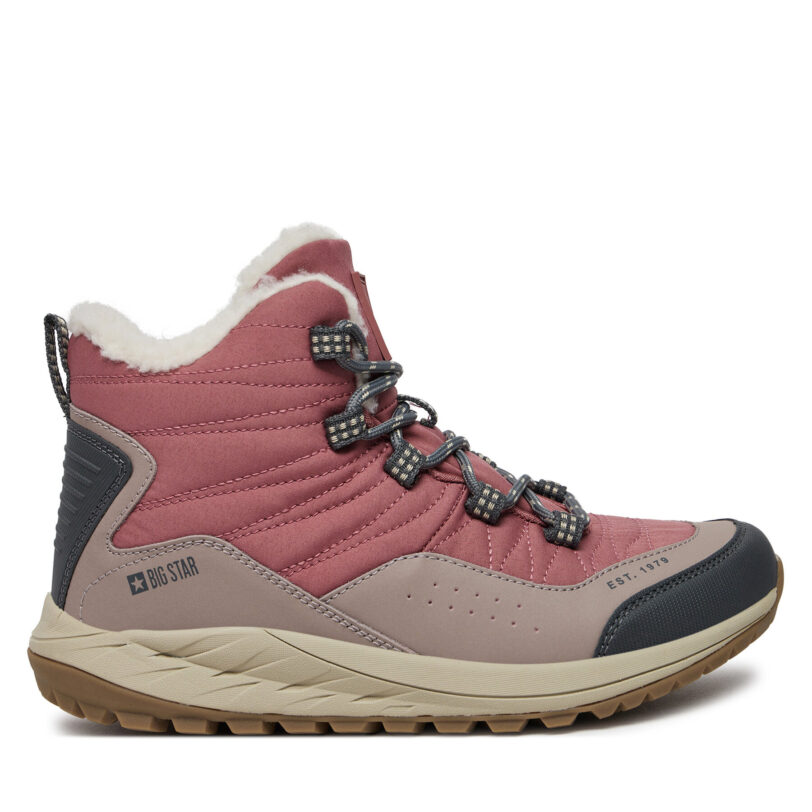 Туристически oбувки Big Star Shoes OO274A065 Розов цвят на ниска цена