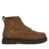 Туристически oбувки Birkenstock Highwood Lace Mid M 1030965 Кафяв цвят на ниска цена