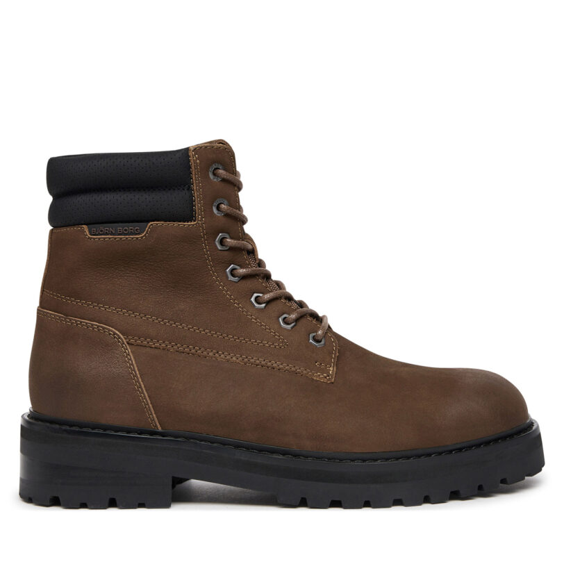Туристически oбувки Björn Borg H400 Hiker High BJ295054AM Кафяв цвят на ниска цена