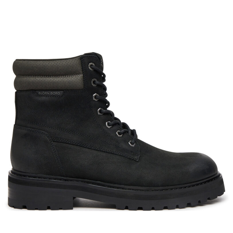 Туристически oбувки Björn Borg H400 Hiker High BJ295054AM Черен цвят на ниска цена