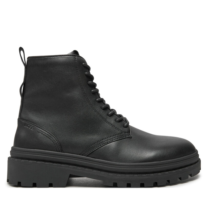 Туристически oбувки Boss Nebular Halb lt 50523478 Черен цвят на ниска цена