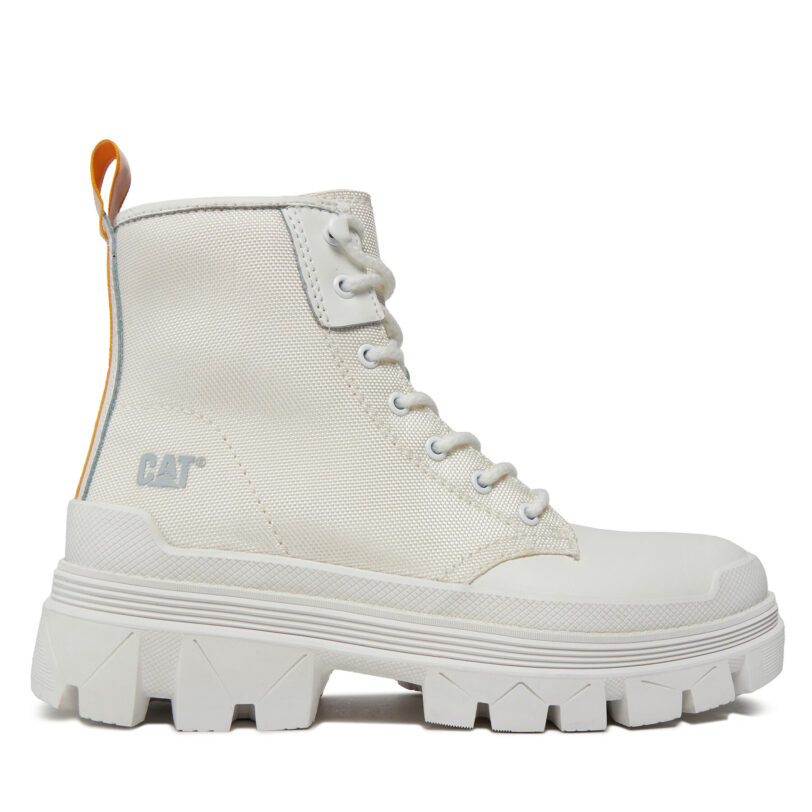 Туристически oбувки CATerpillar Hardwear Hi P111328 Бял цвят на ниска цена