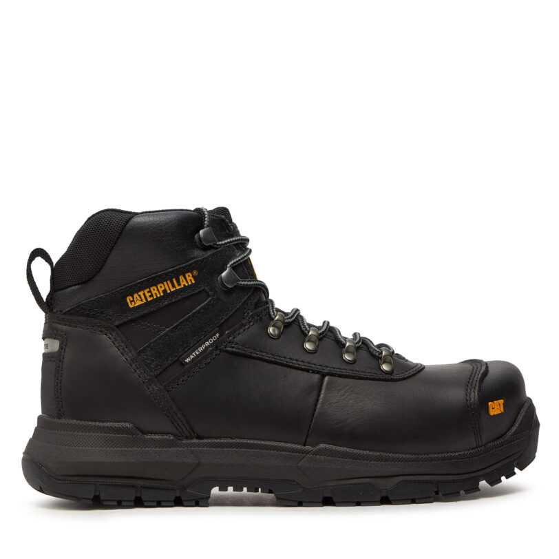 Туристически oбувки CATerpillar Pneumatic 2.0 St S3 Wr Hro Src P725692 Черен цвят на ниска цена