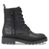 Туристически oбувки Calvin Klein Jeans Combat Mid Laceup Boot Wn YW0YW01255 Черен цвят на ниска цена
