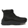 Туристически oбувки Calvin Klein Jeans Hybrid Wp Boot Laceup Rebellious YM0YM01077 Черен цвят на ниска цена