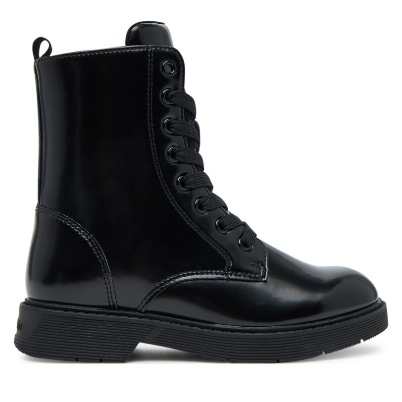 Туристически oбувки Calvin Klein V3X5-83185-1453 S Черен цвят на ниска цена