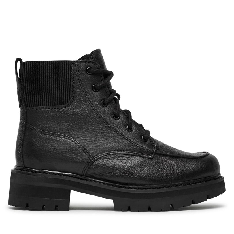 Туристически oбувки Clarks Orianna Mid 261679044 Черен цвят на ниска цена