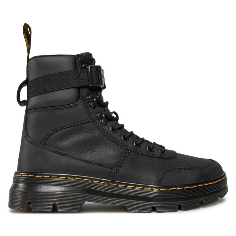 Туристически oбувки Dr. Martens Combs Tech Leather 27801001 Черен цвят на ниска цена