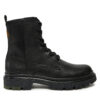 Туристически oбувки G-Star Raw Kafey Biker High W D26643 Черен цвят на ниска цена