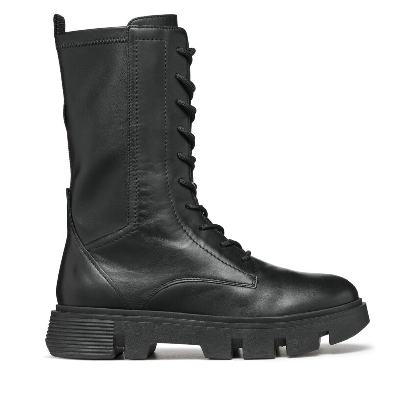 Туристически oбувки Geox D Vilde D26UAH 043KB C9997 Черен цвят на ниска цена