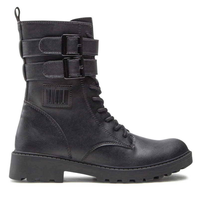 Туристически oбувки Geox J Casey G. B J2620B 000BC C9999 D Черен цвят на ниска цена