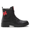 Туристически oбувки Geox J Casey G. C J2620C 000BC C9999 D Черен цвят на ниска цена