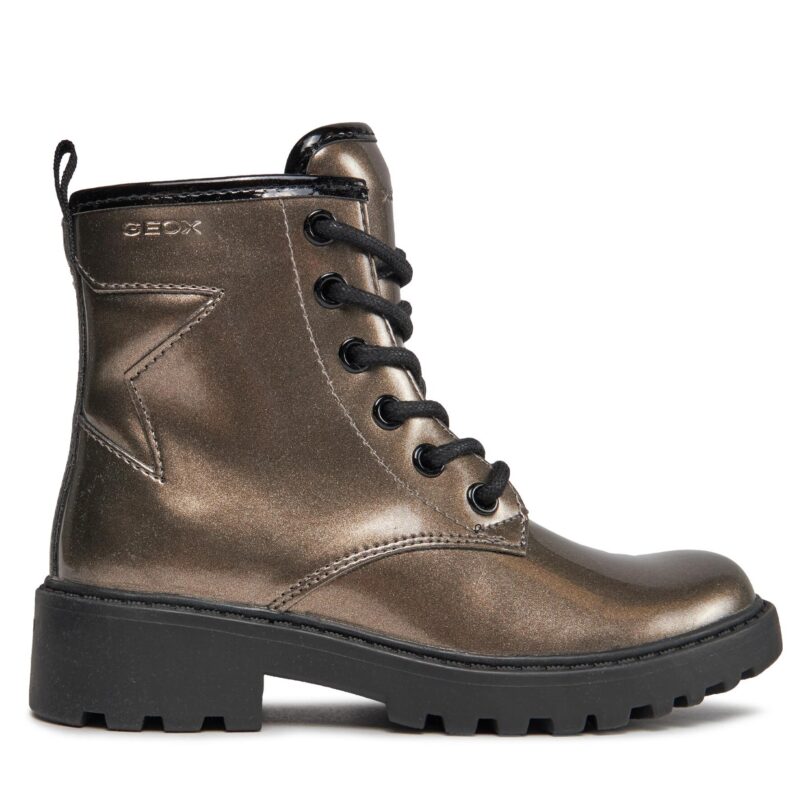Туристически oбувки Geox J Casey Girl J9420G 000HH C9247 S Златист цвят на ниска цена