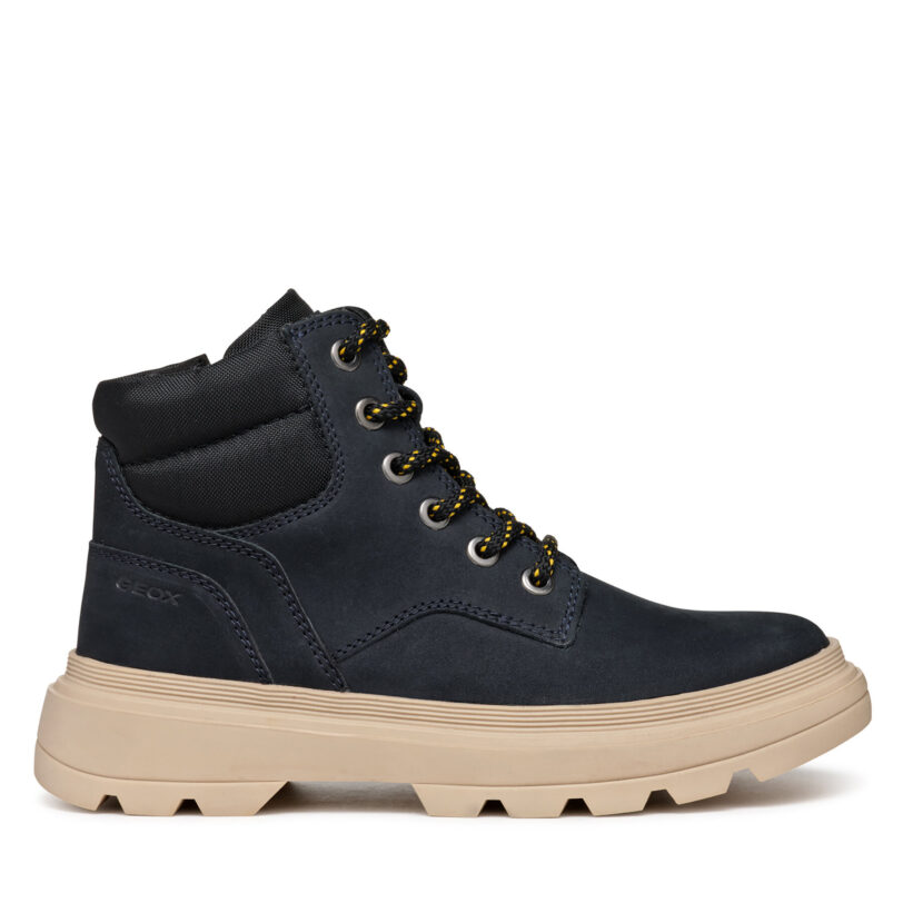 Туристически oбувки Geox J Kiddartah Boy J46M9A 032FU C0045 S Тъмносин цвят на ниска цена