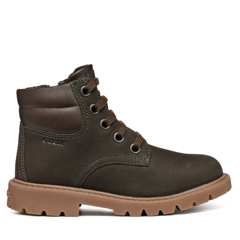 Туристически oбувки Geox J Shaylax J16FAB 032BC C6009 D Кафяв цвят на ниска цена